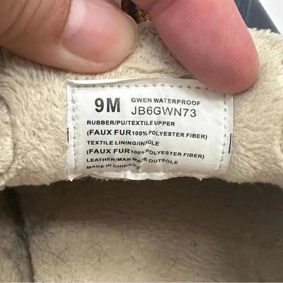 JBU Gwen Garden Ready Duck Shoes Women's Size 9M Waterproof Blue‎ Tan - Picture 8 of 10